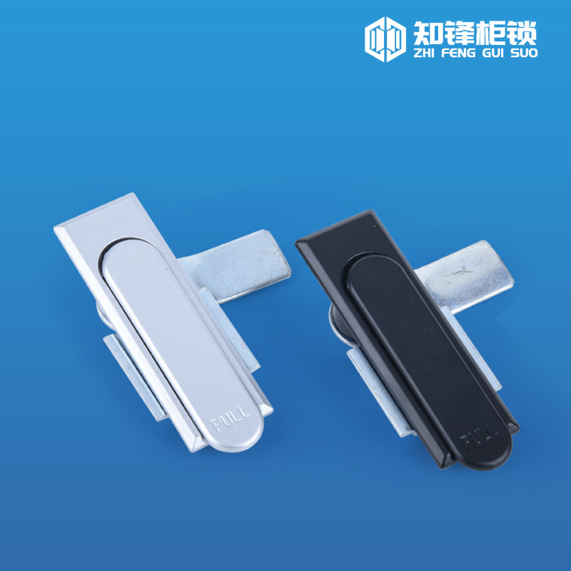 Ms717 Distribution Cabinet Flat Shaft Lock File Cabinet Tongue Lock Aluminum Alloy Charging Pile Industrial Foundation Cabinet Door Lock