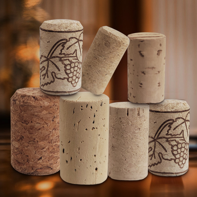 Пробка для бутылки вина из корка, пробка для красного вина, специальная форма, синтетическая пробка, крышка для чая, заводская пробка