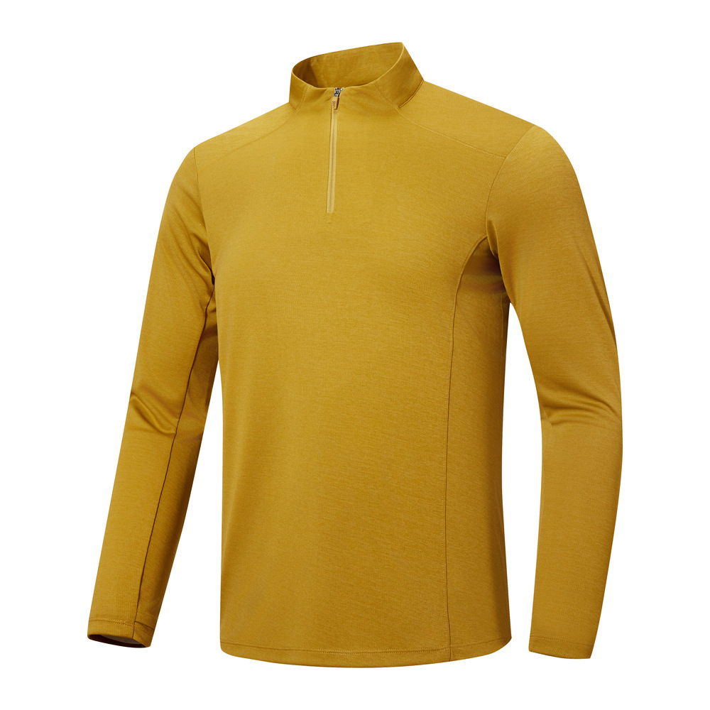 Male Stand Collar Long Sleeve t