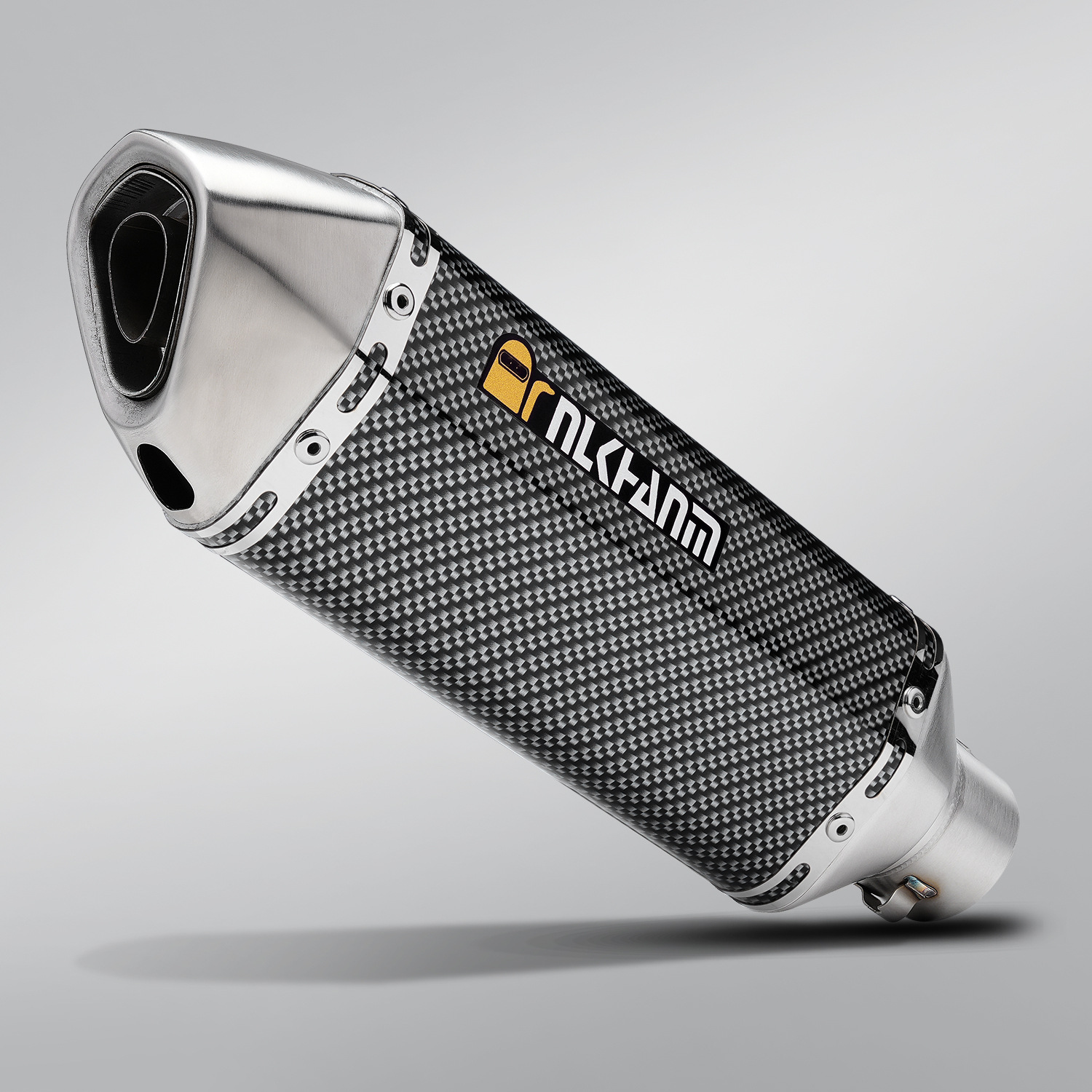 Kawasaki modified motorcycle exhaust pipe universal Yamaha small hexagonal exhaust pipe stainless steel universal various models