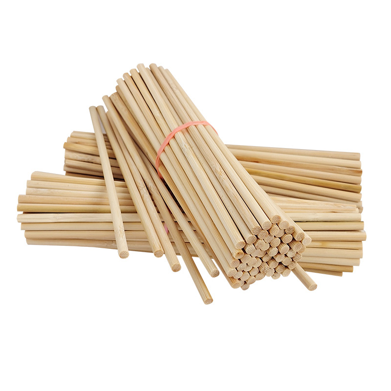 Bamboo Sticks for Gardening DIY Handmade Architectural Model Materials to Make Small Round Sticks, Round Rods, Bamboo Sticks, Bamboo Skewers, Thin Bamboo Sticks
