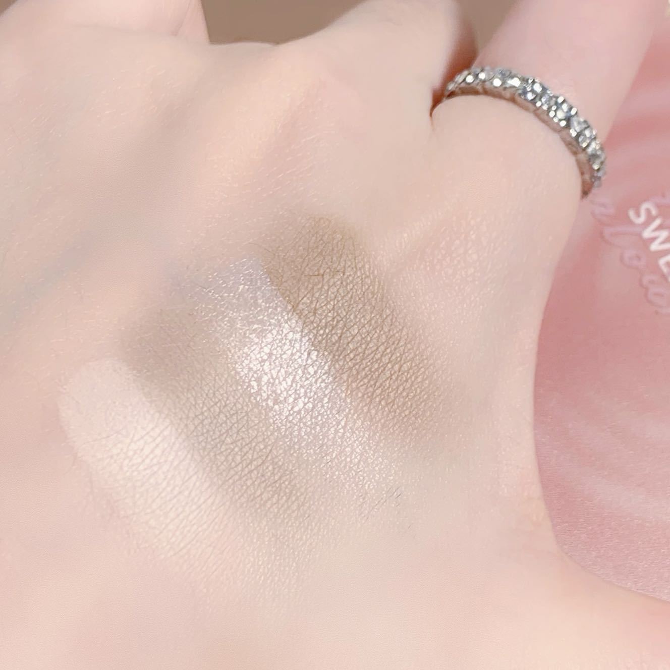 Makeup Sweet Mint four-color repair plate matte brightening base highlight nose shadow repair-body plate