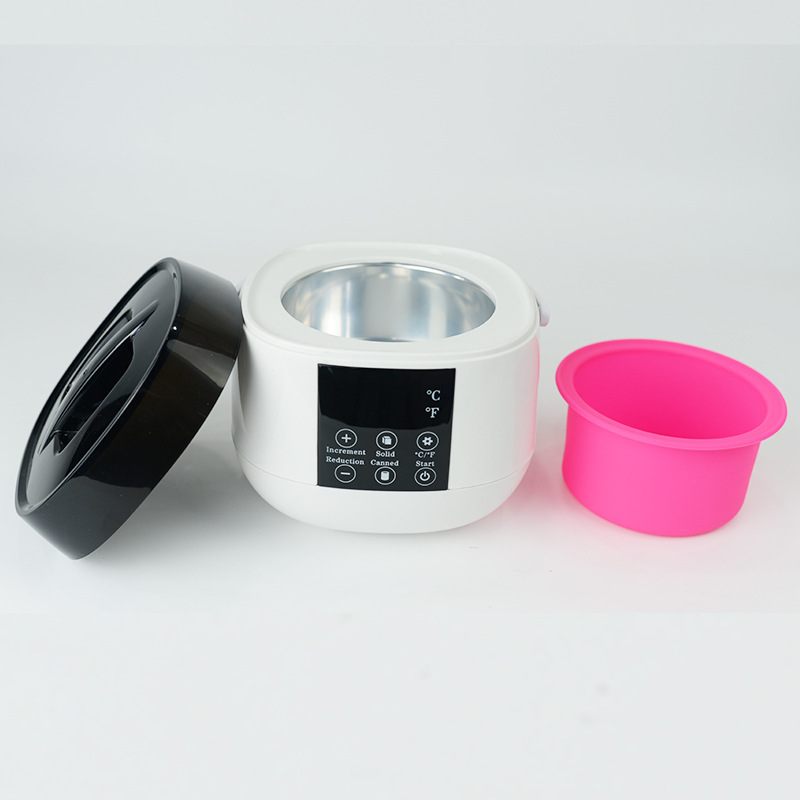 Trade version cross-border hair removal wax bean machine silicone bowl multifunctional intelligent beeswax heating painless hair removal wax therapy machine
