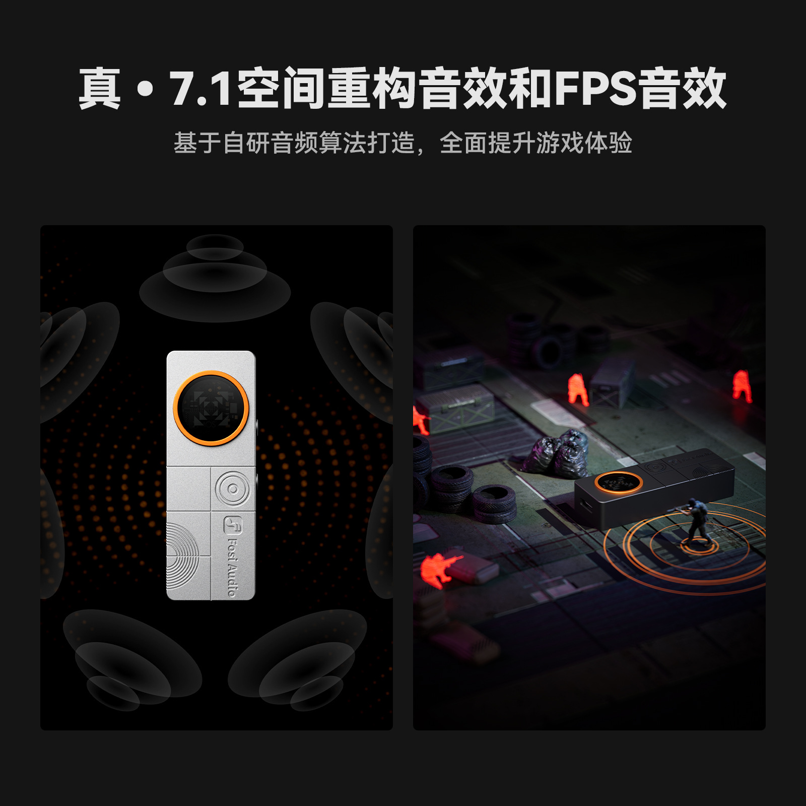 Fosiaudio Xmos Convenient Hifi Decoding Headphone Amplifier Small Tail Audiophile Balanced Headphone Amplifier