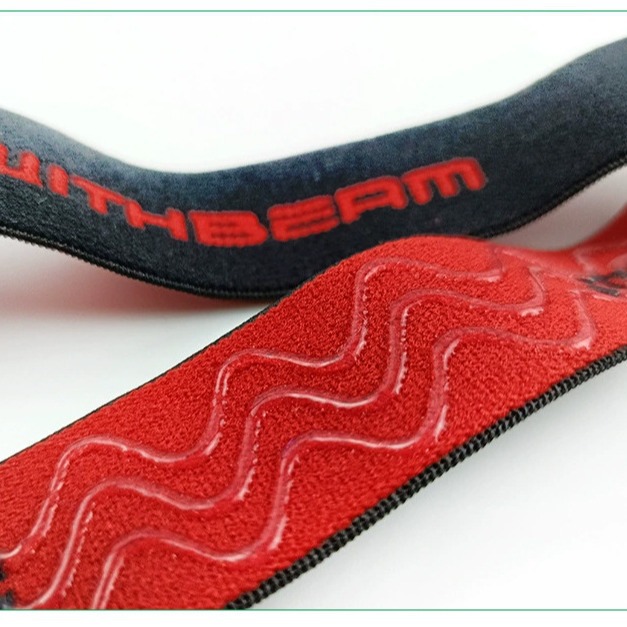 Webbing with Printed Silicone Printing, Silk Screen Printing, Three-Dimensional Printing, Reflective Safety Markings