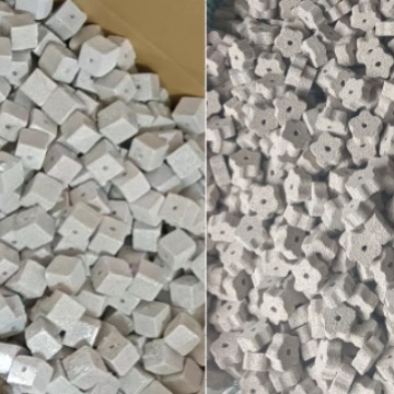 Square Small Plum Blossom Pet Teething Stone, Essential for Hamsters, Various Styles Available, Can Be Sourced from the Factory, Samples Available