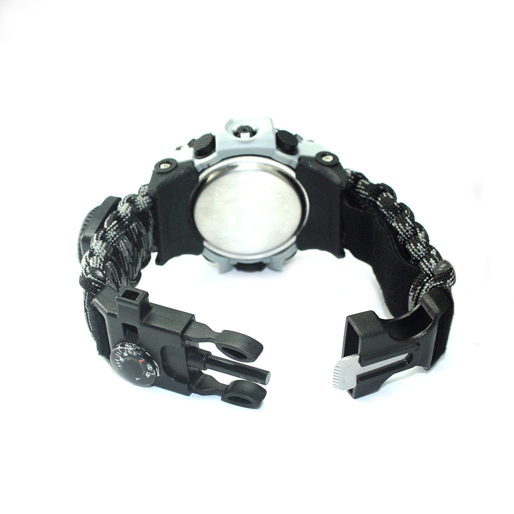 Ledao Outdoor Amazon Mountaineering Watch Men's Sports Compass Watch Thermometer Multifunctional Electronic Watch