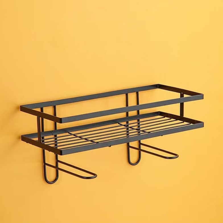 Punch-free Toilet Storage Rack Bathroom Sundries Storage Rack Toilet Multi-functional Water Tank Double-layer Storage Rack