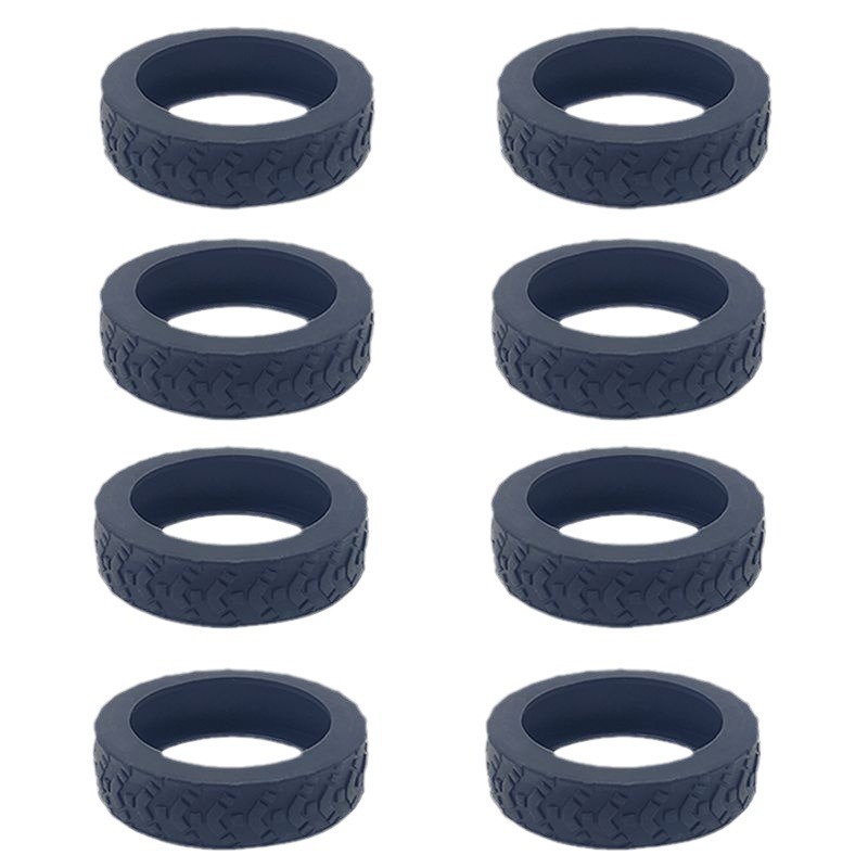 Luggage box replacement wheel rubber sleeve trolley case protective sleeve accessories suitcase mute wheel sleeve universal wheel rubber ring
