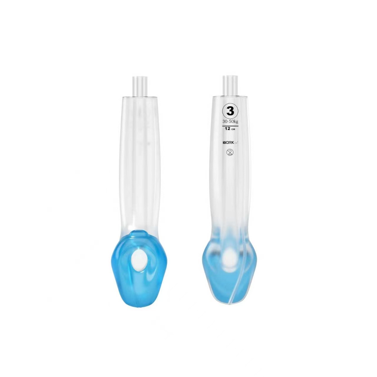 Work Walker Disposable Medical Inflatable-Free Laryngeal Mask Double-Lumen Laryngeal Mask Source Manufacturer Various Models Can Be Customized