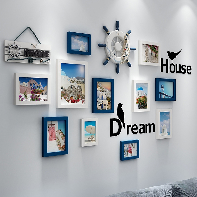Photo Wall wholesale combination Wall photo frame wall hanging wedding photo frame picture frame creative diy European frame