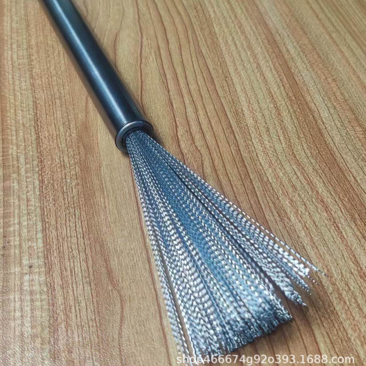 Stainless steel brush pot artifact long handle pot brush cleaning brush stainless steel brush wire brush