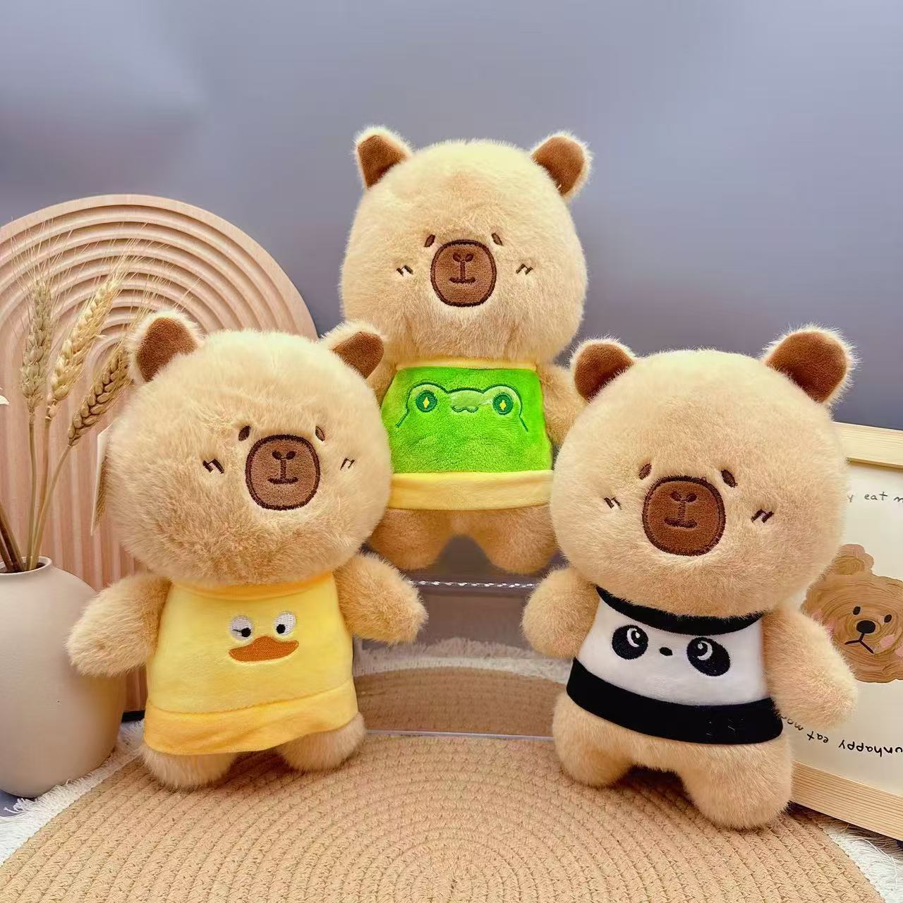 Eight-inch plush toy flow special grab machine doll playground 78-inch clip doll wholesale small gifts