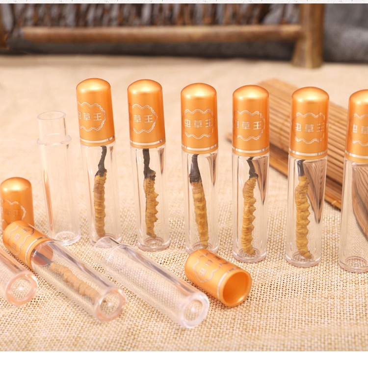 2025 Digging Cordyceps Sinensis Wild Cordyceps Dry Cordyceps Xizang Naqu Cordyceps Gift Box Bottled for Hair