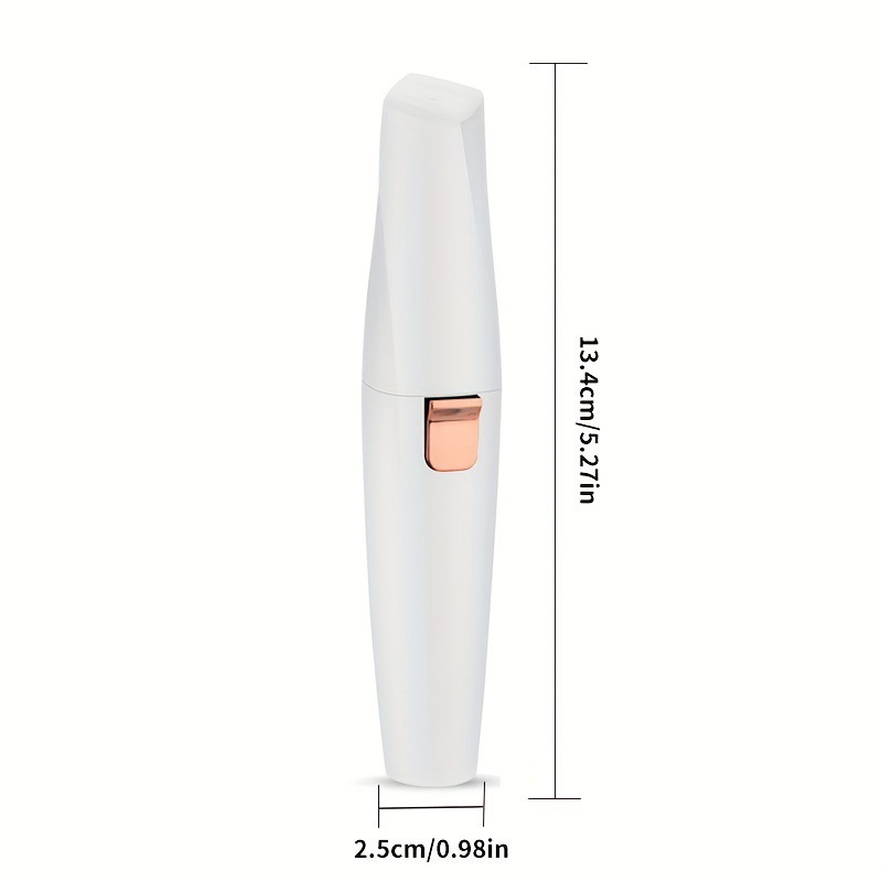 2026 New Cross-Border Dropshipping 2 in 1 Rechargeable Eyebrow Trimmer Facial Hair Remover