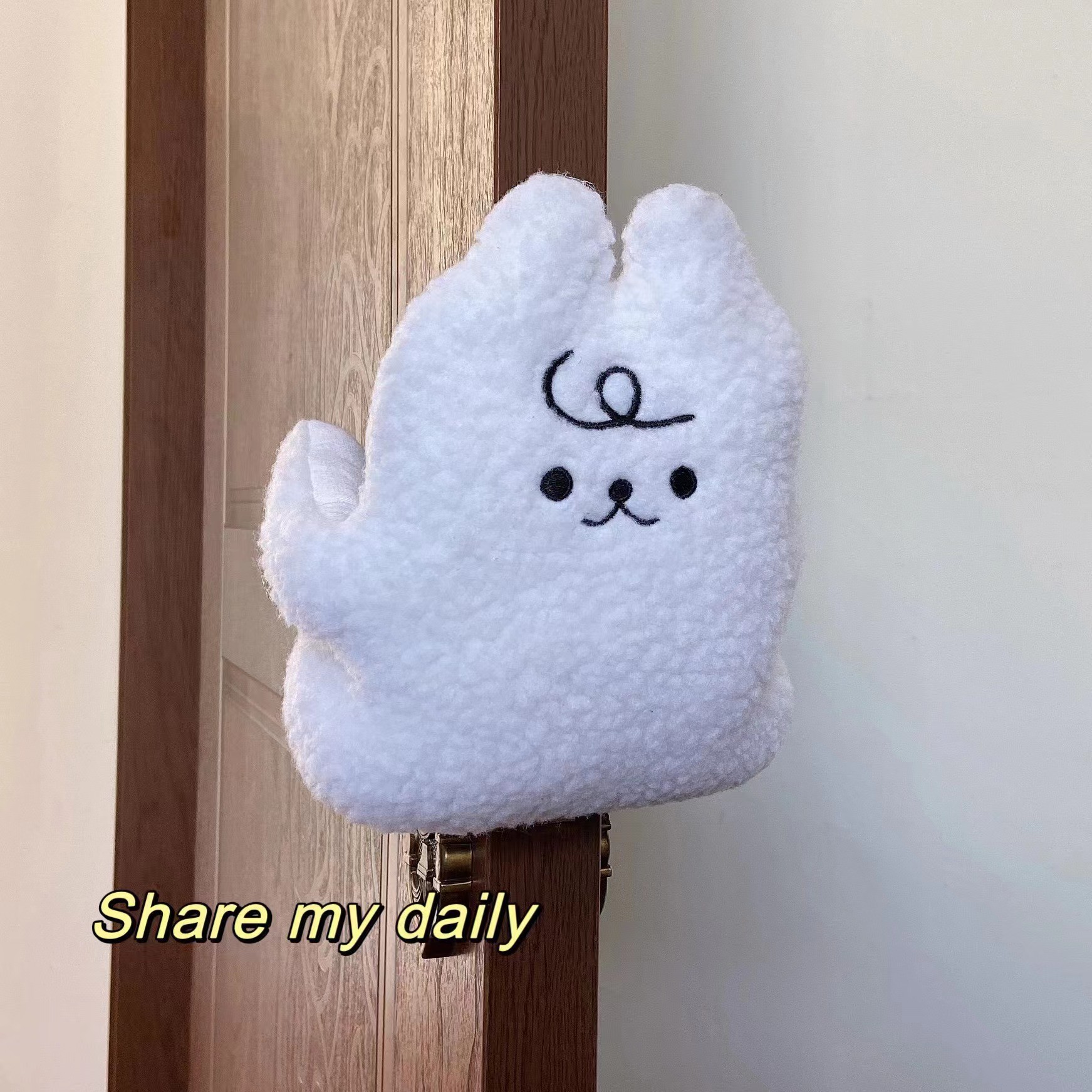 Ins Korea Cute Plush Comfort Toy Kidsren's Anti-Pinch Door Stopper Door Decoration Door Hanging Pet Door