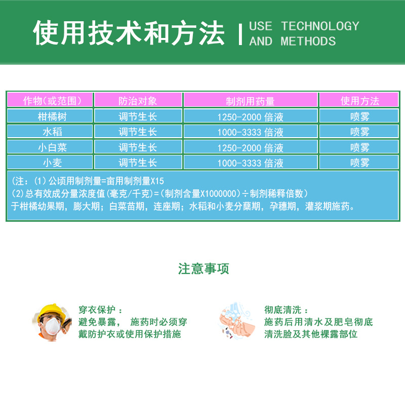 Chengdu New Chaoyang Shuofeng 481 Flower Fruit 14-Hydroxybrassinol Plant Growth Regulator 5ml