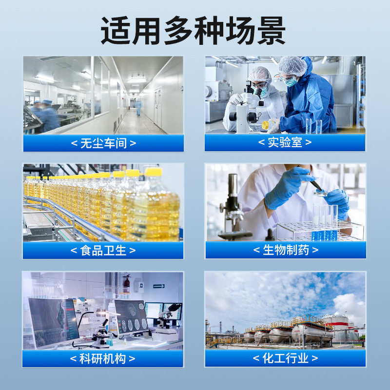 Laser dust particle counter handheld air quality dust particles clean environment test detector