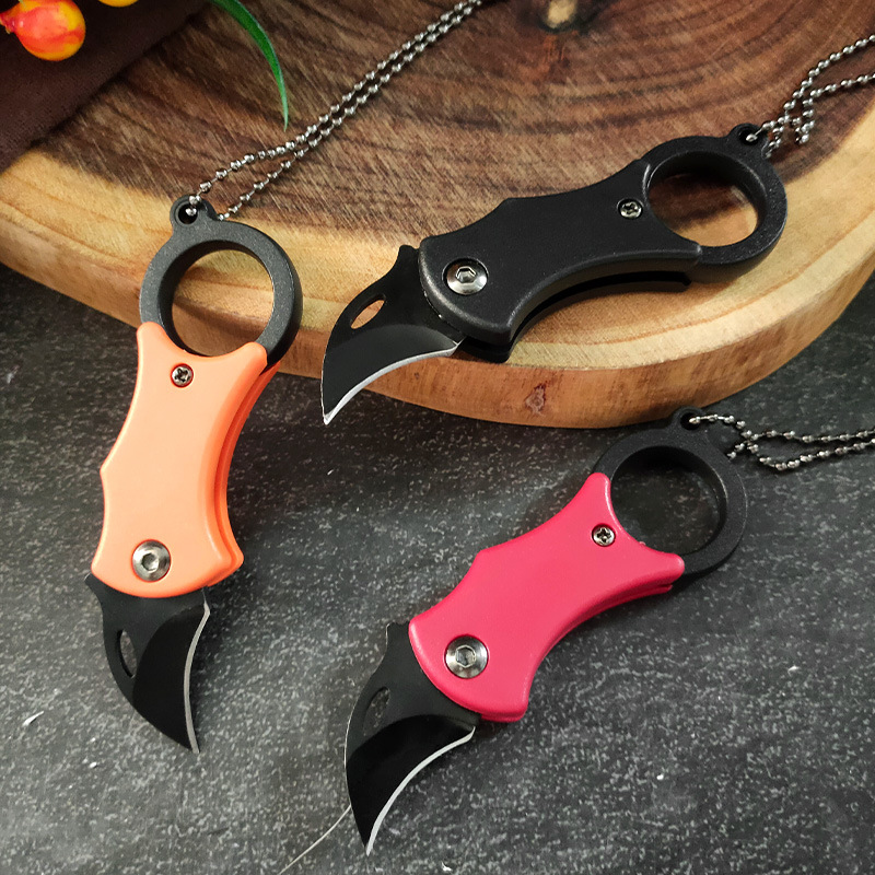 Mini Knife Portable Dismantle Express Folding Fruit Knife Convenient Key Knife Household Melon Knife Peeler Knife Eagle Claw Knife