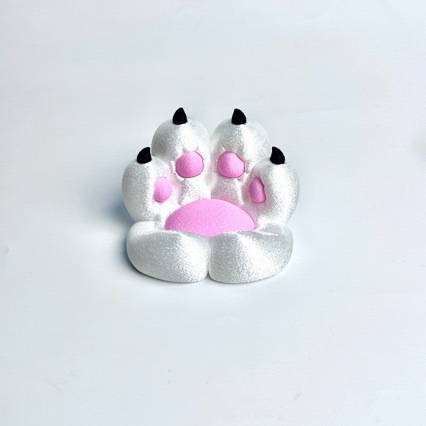 Cute and Creative Cat Claw 3D Printing Desktop Mobile Phone Tablet Home Office Dormitory Multi-Purpose Stand Office Goodies