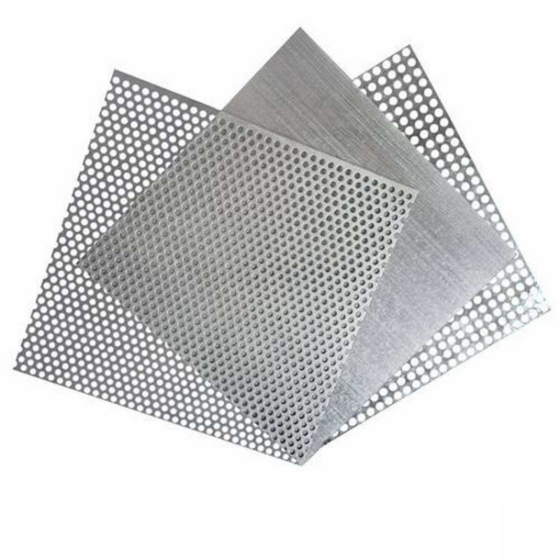 Factory Direct Supply of 304 Punching Mesh, Round Hole Decorative Porous Plate, Stainless Steel Punching Mesh, Ready-Made Galvanized Holes