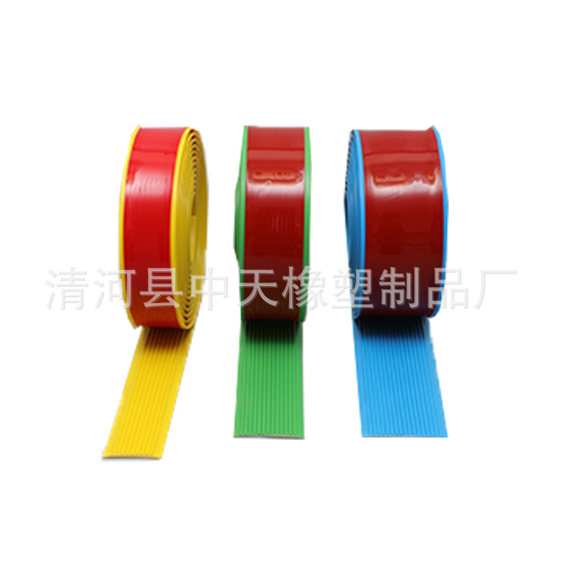 PVC soft plastic stair anti-slip strip step anti-slip strip self-adhesive tile marble flat rubber strip rubber strip
