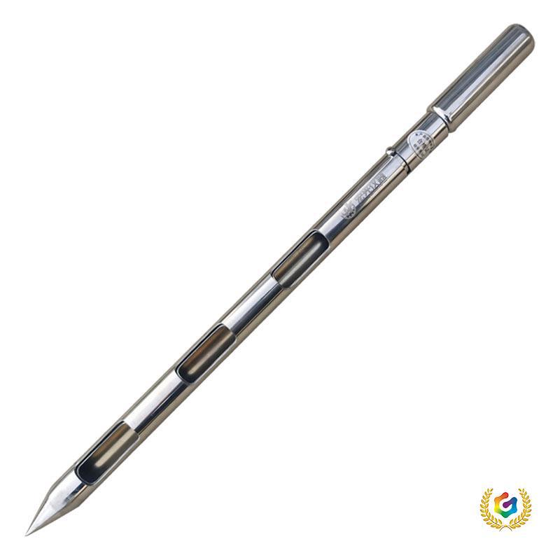 ✅ All 304 Stainless Steel Double-Layer Powder Sampler Solid Grain Fertilizer Rotary Probe Cement Grain Capsules