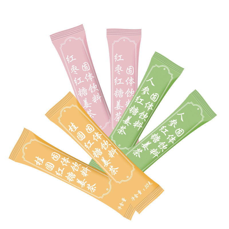Customized Brown Sugar Ginger Tea Strips Oem Oem Wolfberry Donkey Hide Gelatin Ginseng Longan Red Dates Multi-Flavor Ginger Soup Tea