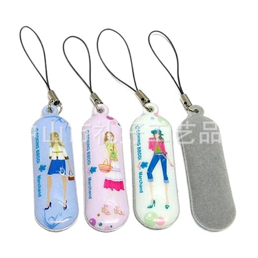 Customized Pvc Special-Shaped Wrist Strap Voltage Wrist Strap Printed Animation Wrist Strap Glue Soft Glue Mobile Phone Lanyard Factory