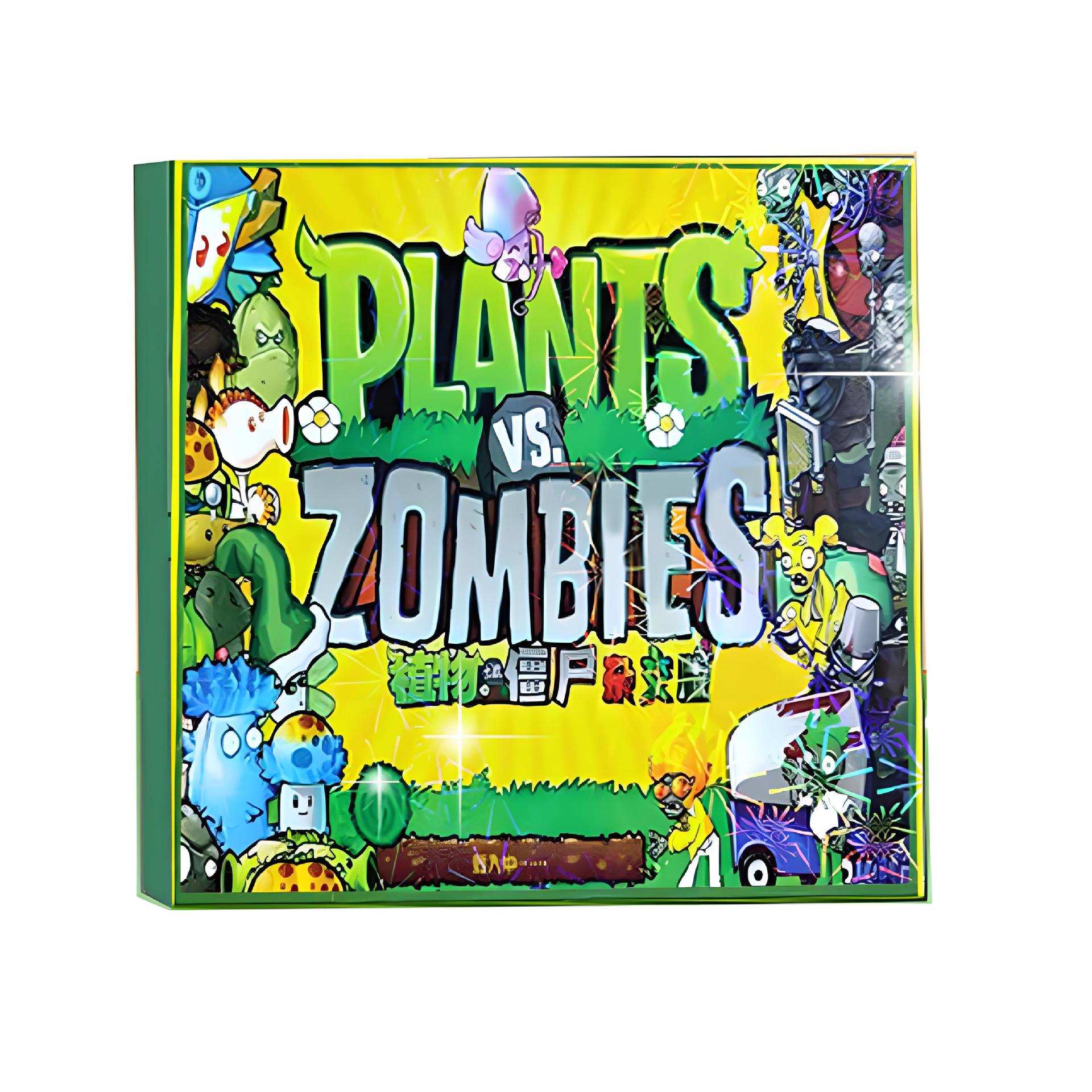 Plant vs. Zombie Hybrid Magnet Quiet Book Dave Rigid King Magnetic Patch Handmade Children's Toys Cut-Free