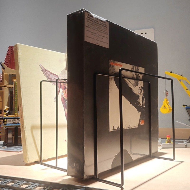 Iron Wire 4 grid extracurricular book classification study stationery shop desktop book stand display stand black white gold storage