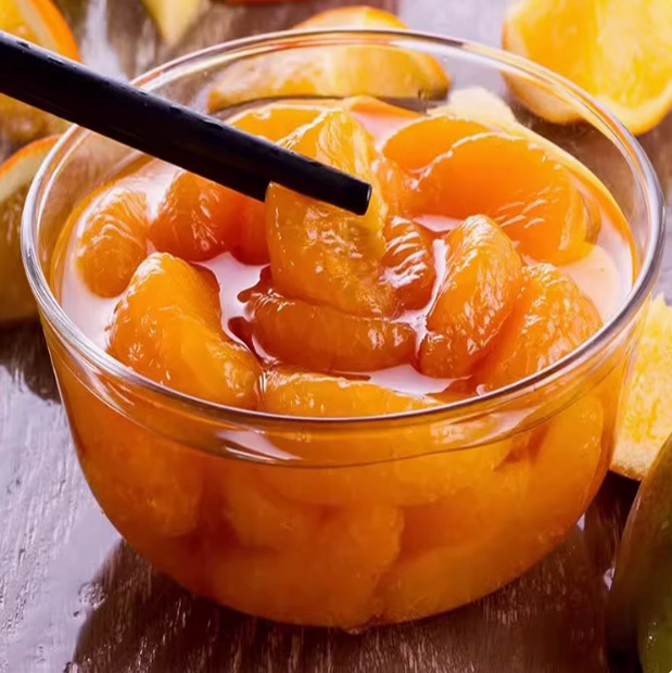 Genuine Yellow Peach Canned Fruit, Ready-To-Eat Fresh 880g*1 Bottle, Homemade Ice Point Fruit Salad Canned