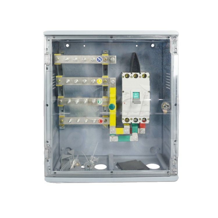 Grid-Connected Stainless Steel Distribution Box, Outdoor Low-Voltage Copper Busbar Branch Box, Indoor Floor Conversion Junction Box, Waterproof
