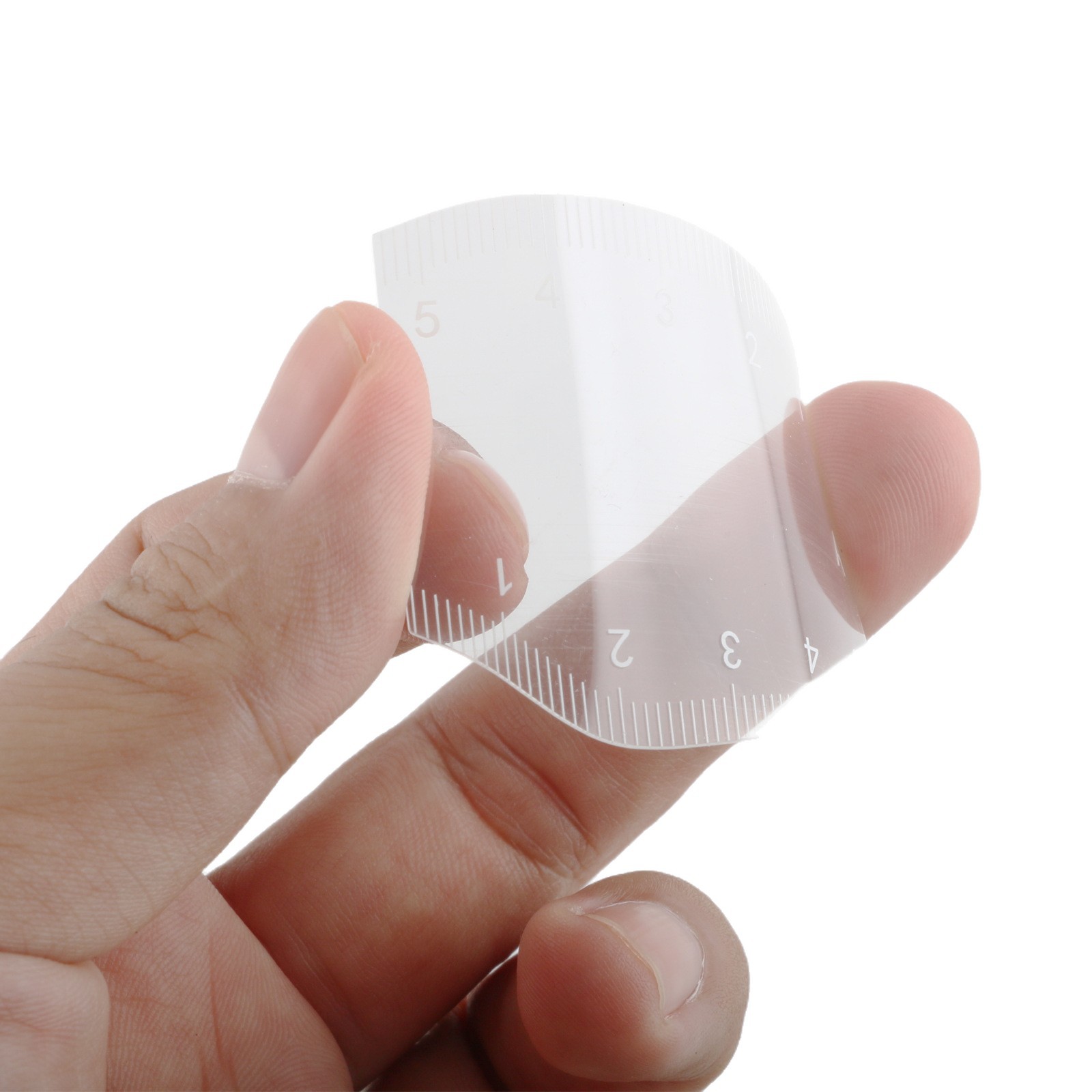 New Eyebrow Drawing Tool Ruler, Symmetrical and Quick Eyebrow Drawing Ruler, Transparent and Bendable to Fit the Eyebrow Shape Design, Cross-Border Tattoo Embroidery