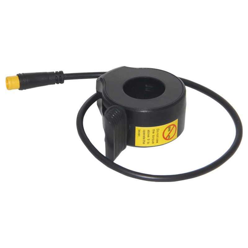 Lithium Electric Bicycle Accelerator Handlebar Speed Adjustment Handlebar Thumb Transmission Speed Control Finger Dial M8 130X Waterproof Head