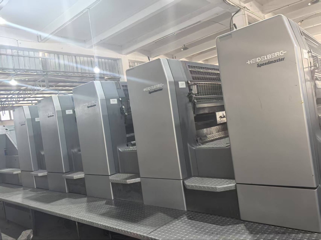 Supply 07 and 03 Heidelberg Cd102 Five-Color High Configuration