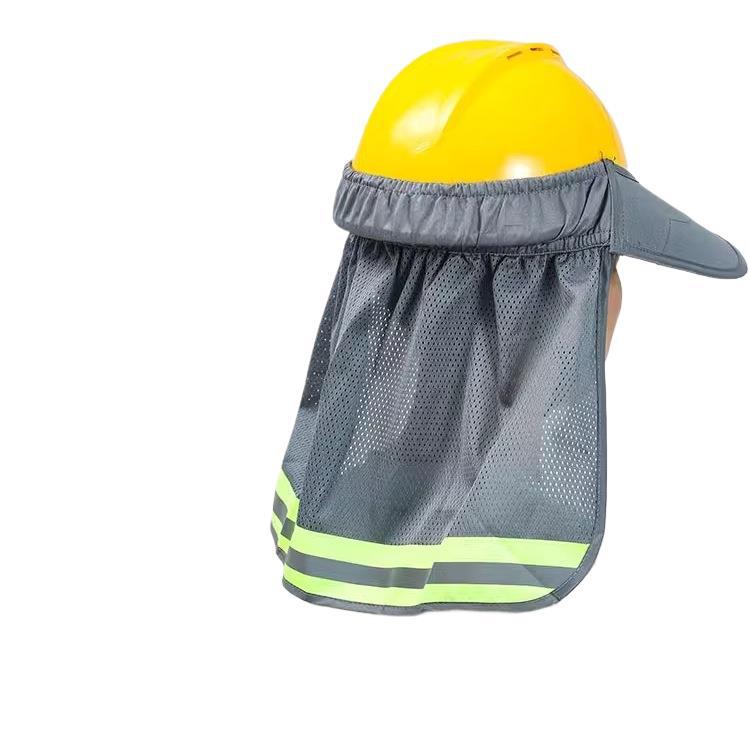 Sun Hat Men's Brim Construction Site Construction Sun Protection Summer Duck Tongue Style Breathable Helmet Worker Sanitation Helmet