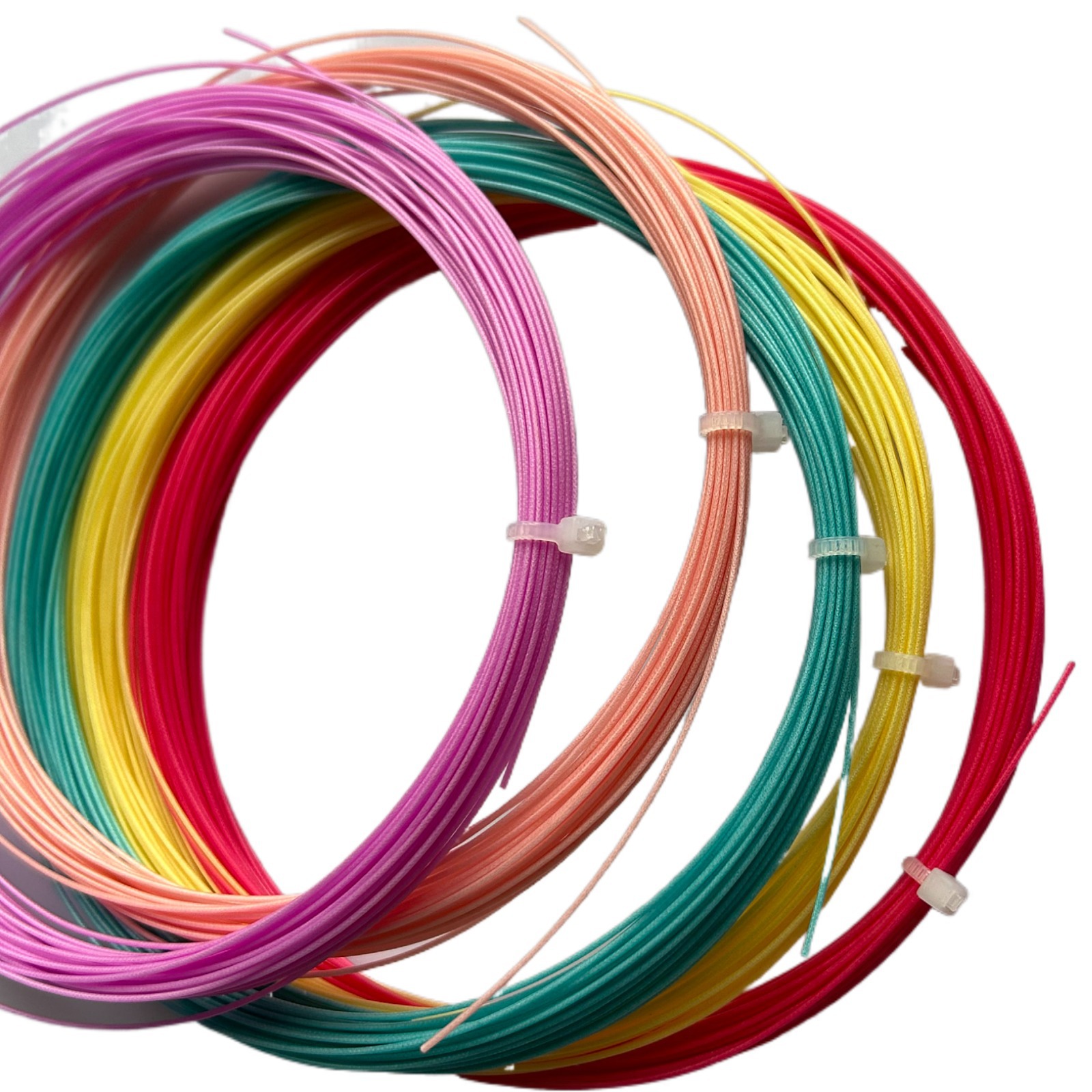 Bulk Single Badminton String 0.70mm Novice Training Badminton Racket String Durable Training