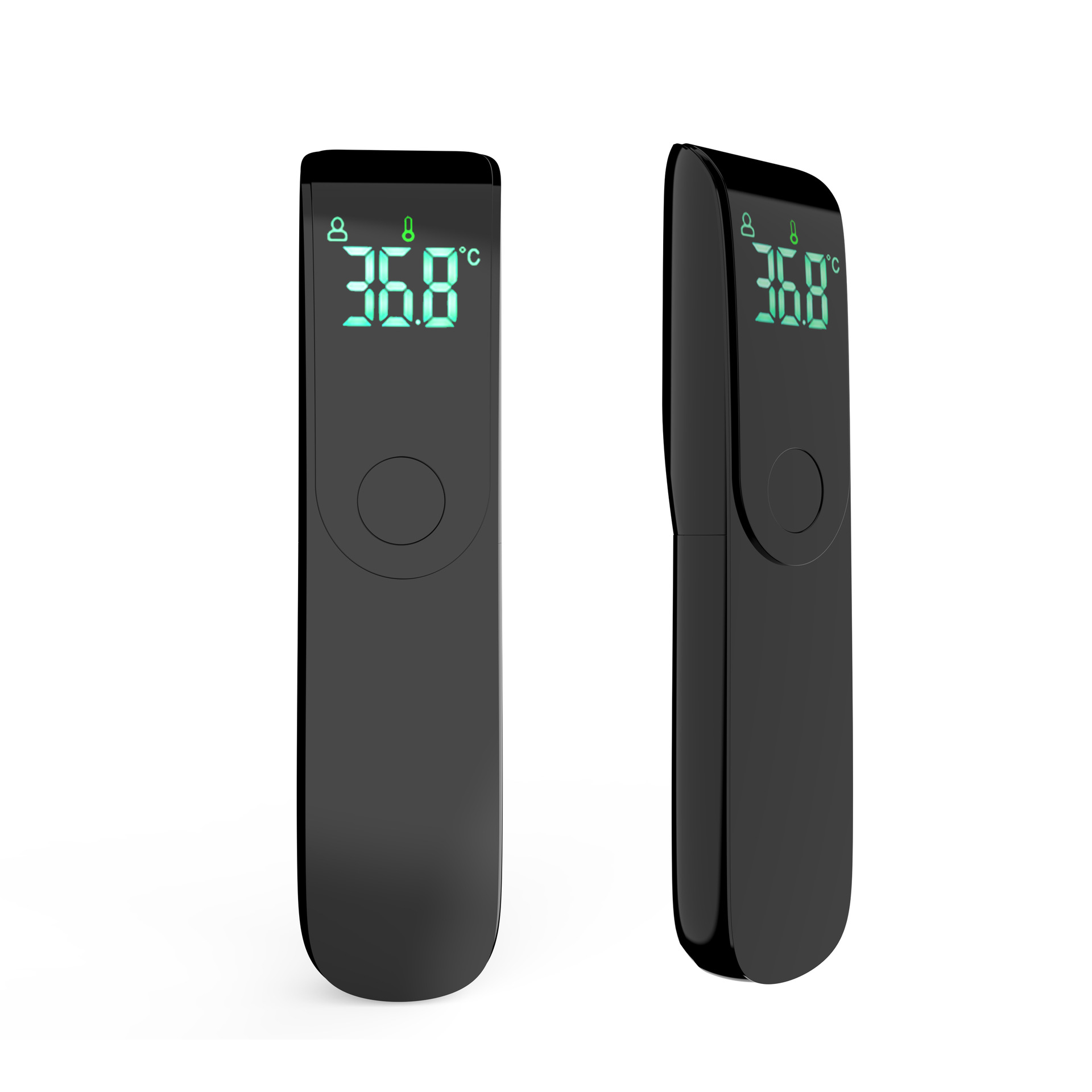 Original Manufacturer Mini Forehead Thermometer Handheld Non-Contact Infrared Electronic Thermometer Chinese, English and Japanese Baby Thermometer