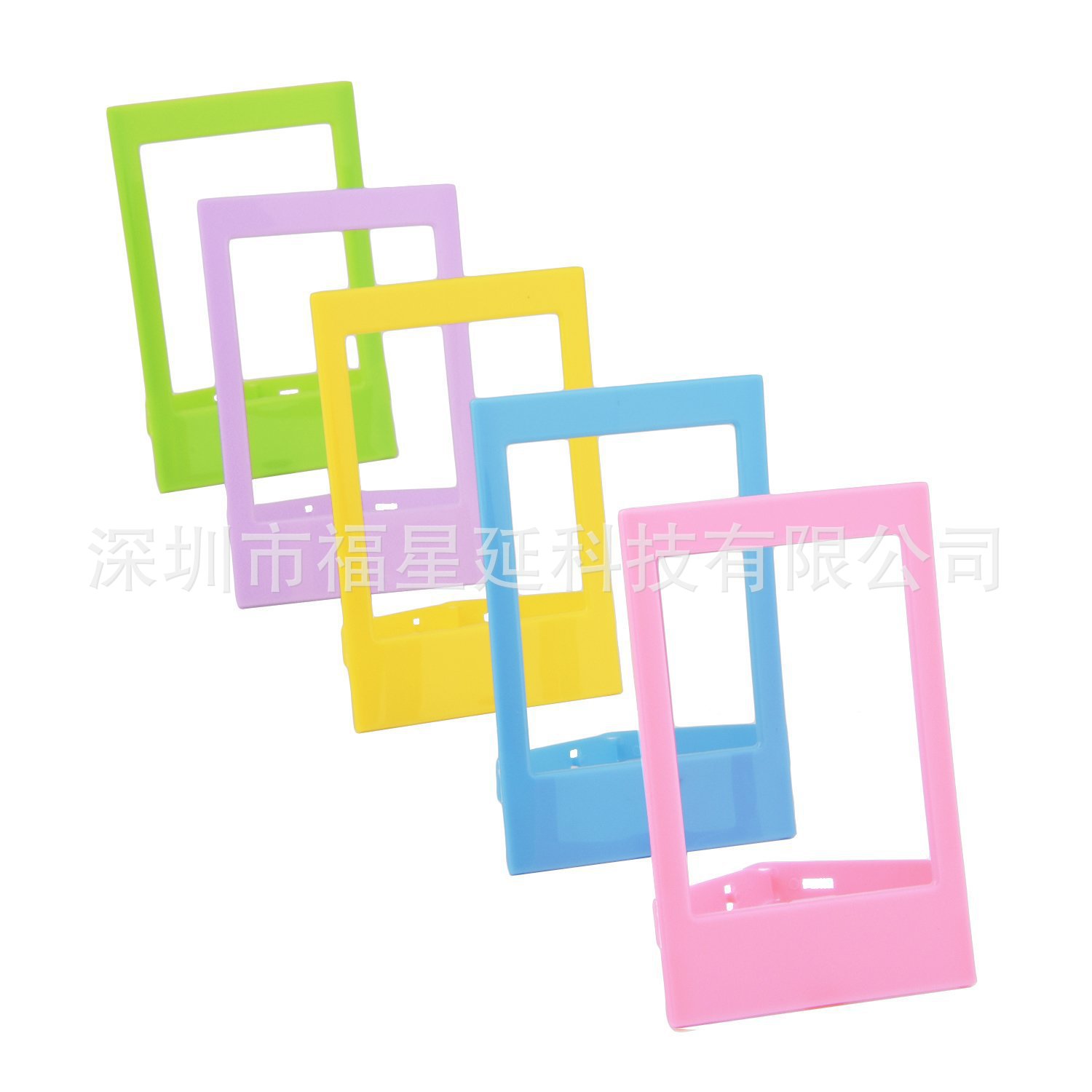 Для использования с Instax Mini 12/11/9, 3-дюймовая цветная пластиковая рамка для фотографий, пять цветов