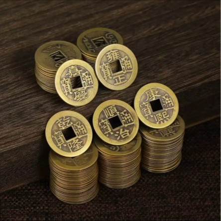 Imitation copper money iron five emperor money antique coins Qing dynasty scattered money is imitation copper Shunzhi Kangxi Yongzheng Ganlong Jiaqing wholesale