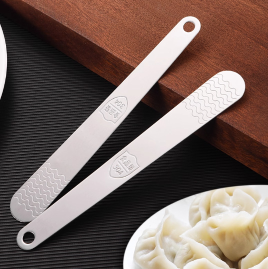 Stainless Steel Dumpling Filling Scoop Household Wonton Tool Kitchen Gadget Manual Filling Stirrer and Filling Picker