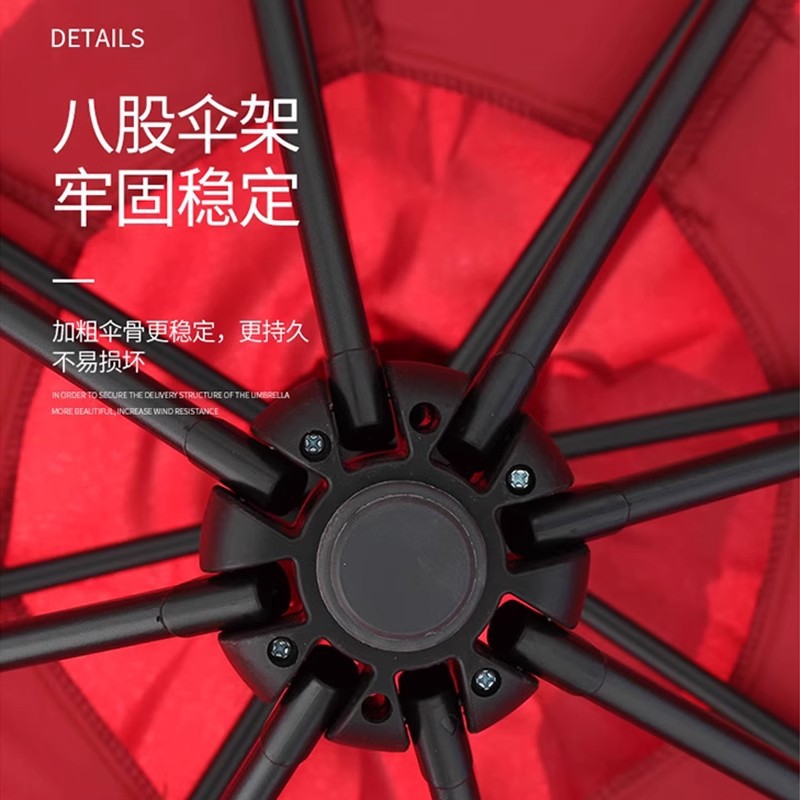 Courtyard Banana Umbrella Outdoor Parasol with Light Solar Square Large Umbrella Beach Umbrella Stall Umbrella Balcony Sun Umbrella