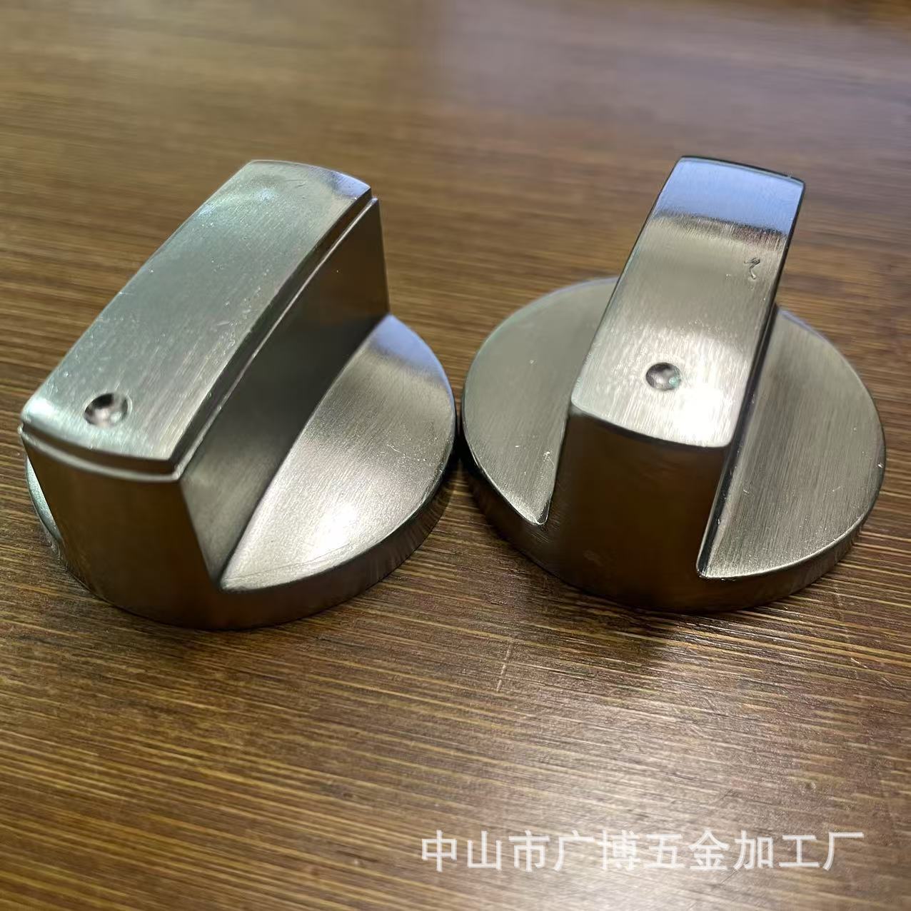 Cross-border gas stove valve brushed stainless steel metal knob gas stove accessories natural gas stove accessories knob