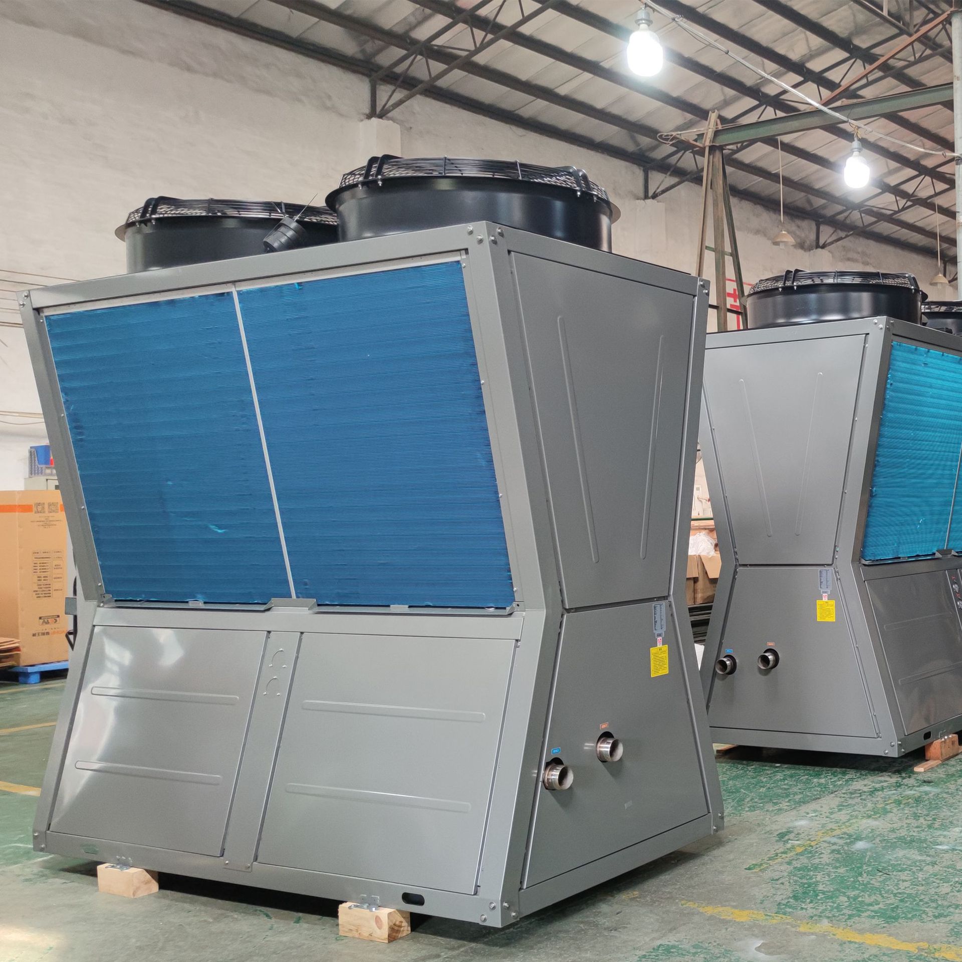 60P Small Waist Ultra-Low Temperature Heat Pump Commercial Hot Water Engineering Centralized Heating Commercial Heating and Cooling Dual-Use