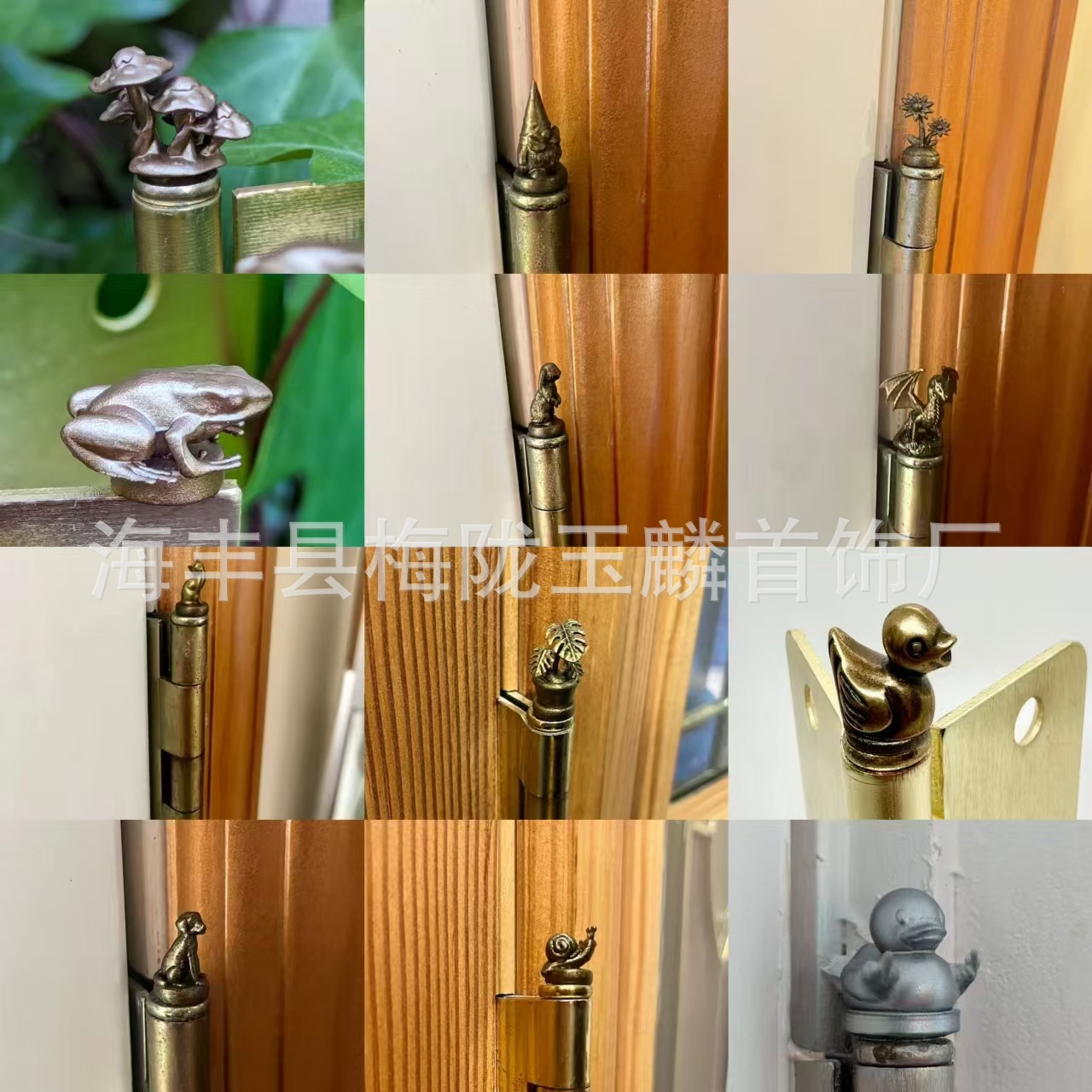 Micro-landscape Simulation Animal Small Ornaments on Cross-border New Hinge Brass Crafts Ornaments Home Ornaments
