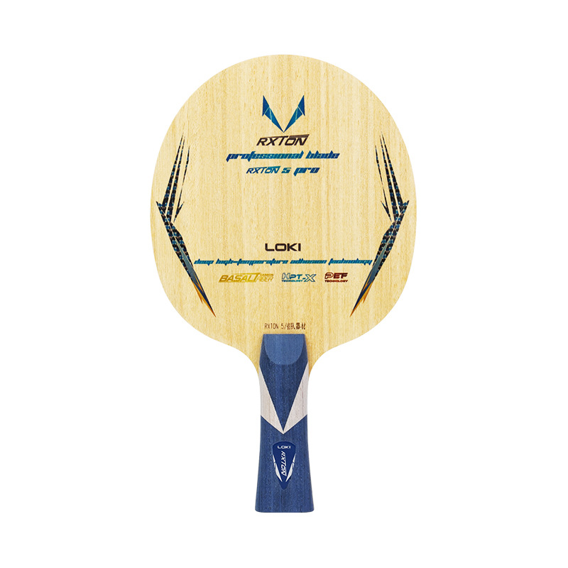 Loki Thor Table Tennis Racket Blade Pure Wood Carbon Fiber Fast Attack Wholesale Ryzen 5Pro Provincial Team Equipment