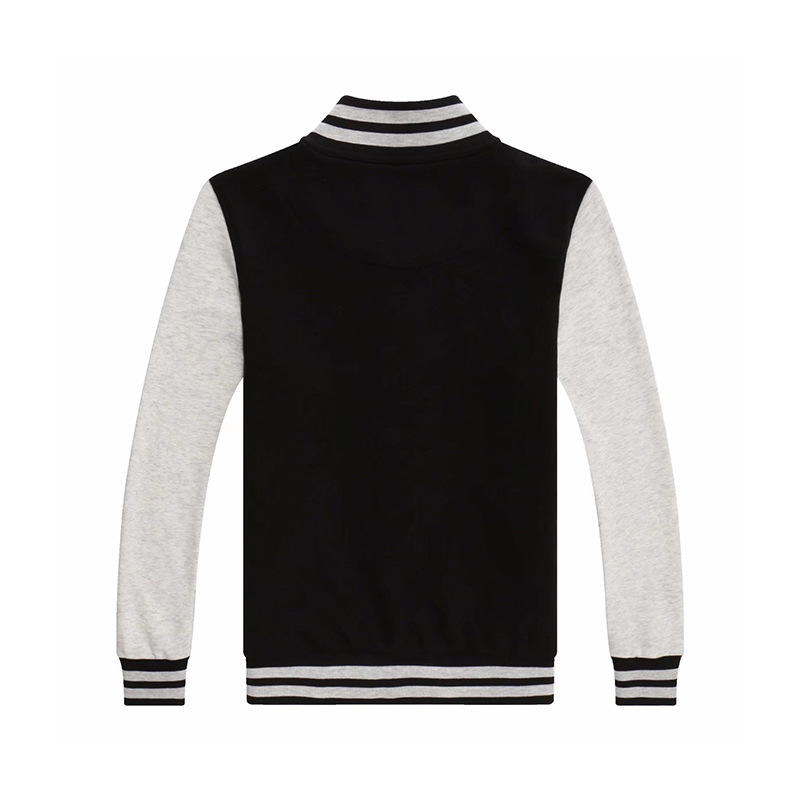 Autumn and Winter Baseball Uniforms Customized with Logo, Cultural Work Clothes, Training Institution Clothing, Class Uniforms, Couple Jackets, Sweatshirts, Long Sleeves