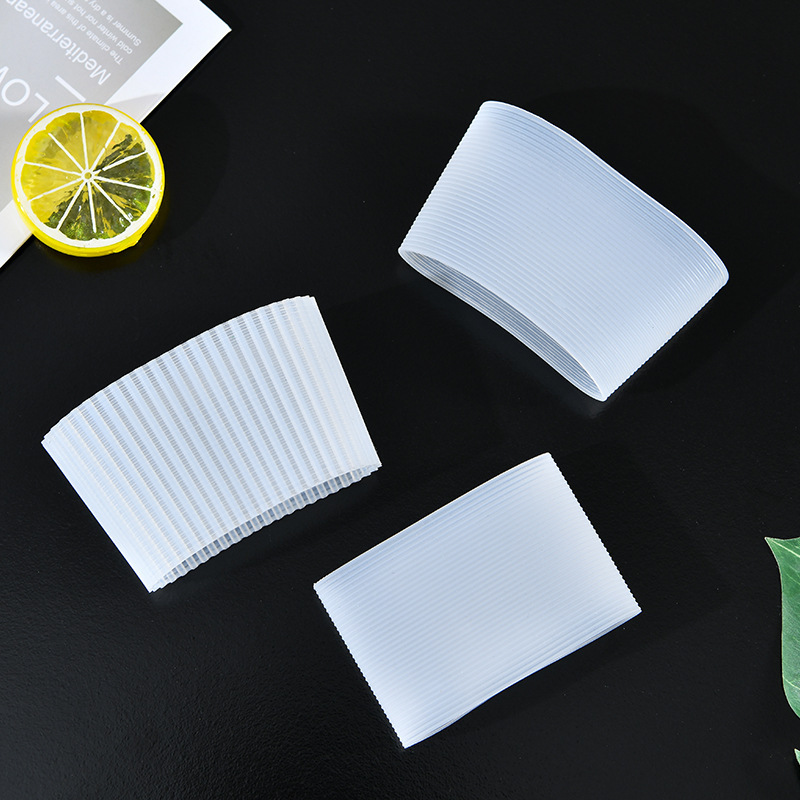 Mug Cup Cover Silicone Heat Insulated Cup Cover Cup Cover Glass Bottle Cover Silicone Cup Cover Thin