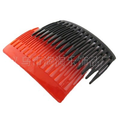 Production of hair comb accessories transparent hair comb supply 7*4 hair comb